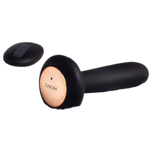Svakom Primo - Uppladdningsbar, vattentät, värmande analvibrator (svart)