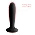 Svakom Primo - Uppladdningsbar, vattentät, värmande analvibrator (svart)
