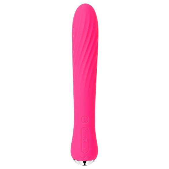 Svakom Anya - Uppladdningsbar Värmande Stavvibrator (Röd)