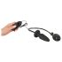 You2Toys - uppblåsbar analplugg vibrator - svart