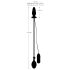 You2Toys - Uppblåsbar analutvidgare med vibrator (svart)