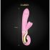 G-Vibe GRabbit - uppladdningsbar, 3 motorer, G-punktvibrator (rosa)