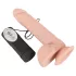 Medical Thrusting - vibrator med sugkopp, stöt- och roterande (naturell)