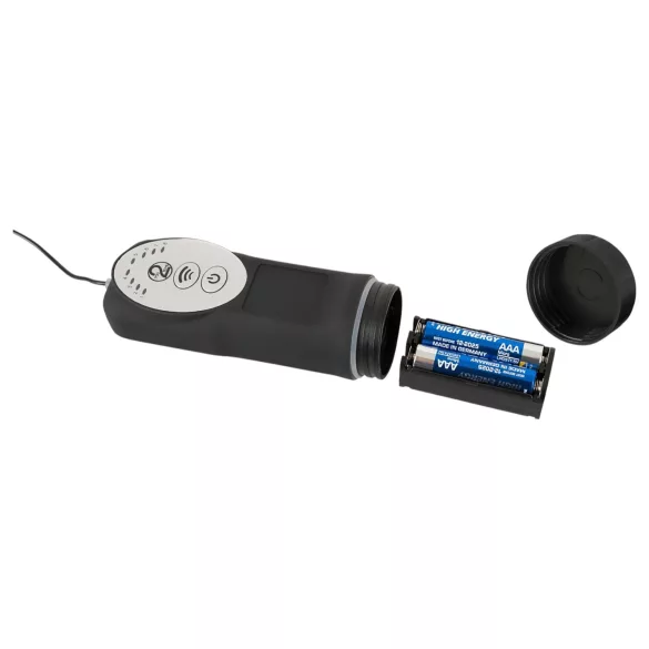 Medical Thrusting - vibrator med sugkopp, stöt- och roterande (naturell)