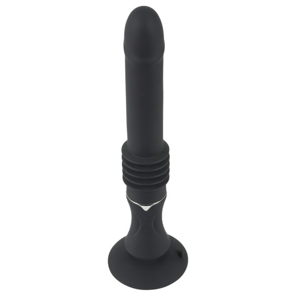 You2Toys Kärleksmaskin - sugkoppsdriven stötvibrator (svart)