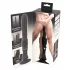 You2Toys - sexmaskin med sugkopp - stötande vibrator - svart