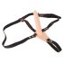You2Toys - Strap-On - Uppladdningsbar, påtagbar vibrator (natur)