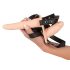 You2Toys - Strap-On - Dubbel Vibrator för Par (Natur)