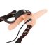 You2Toys - Strap-On - Dubbel Vibrator för Par (Natur)