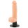 Naturtro penisvibrator med sugkopp (hudfärgad)