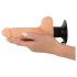 Naturtro penisvibrator med sugkopp (hudfärgad)