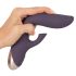 Javida - vattentät vibrator med klitorissug (lila)