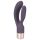You2Toys - rabbitvibrator med klitorisstimulator - uppladdningsbar - lila