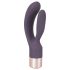 You2Toys Elegant Double - uppladdningsbar vibrator med klitorisstimulerare (lila)