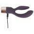 You2Toys Elegant Double - uppladdningsbar vibrator med klitorisstimulerare (lila)