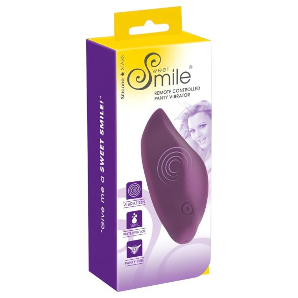 SMILE - trossvibrator - uppladdningsbar klitorisstimulator - lila