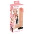 Nature Skin - Dansande Dick, realistisk vibrator (natur)