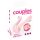 Couples Choice - Dubbla motorer för par (rosa)