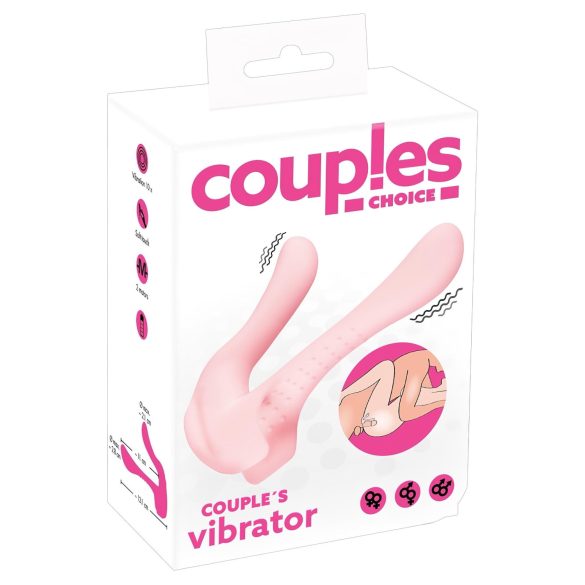 Couples Choice - Dubbla motorer för par (rosa)