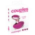 Couples Choice - Liten rosa massagevibrator med uppladdning