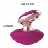 Couples Choice - Liten rosa massagevibrator med uppladdning