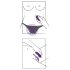 SMILE Panty - trådlös fjärrkontrollvibrator (lila)