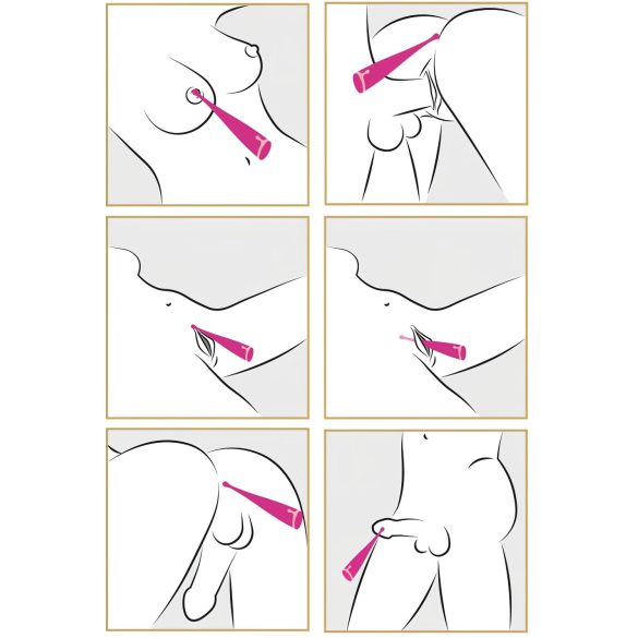 Couples Choice - klitorisstimulator vibrator - uppladdningsbar - rosa