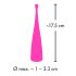 Couples Choice - klitorisstimulator vibrator - uppladdningsbar - rosa