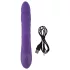 Smile Pearl - vibrator med pärlor - stötrörelse - lila