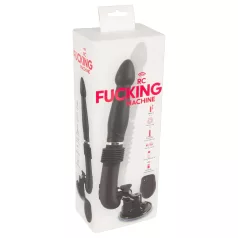   You2Toys - sexmaskin med fjärrkontroll - uppladdningsbar vibrator svart