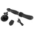 You2Toys - sexmaskin med fjärrkontroll - uppladdningsbar vibrator svart