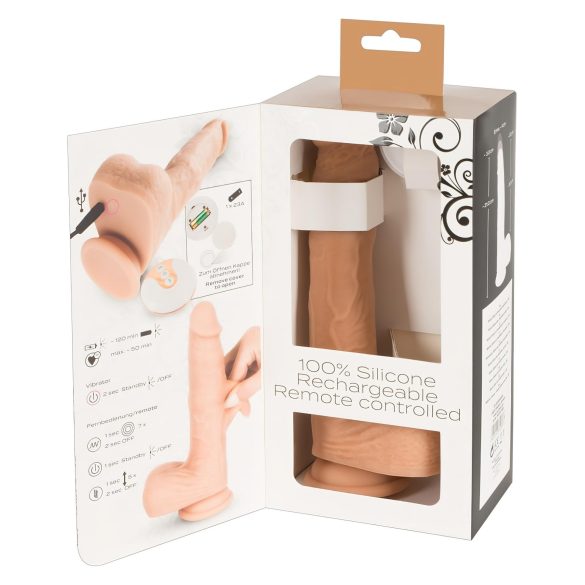 You2Toys - Vibrator med stötfunktion - naturfärg