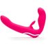 Happyrabbit Strapless - påspänningsbar vibrator (rosa)
