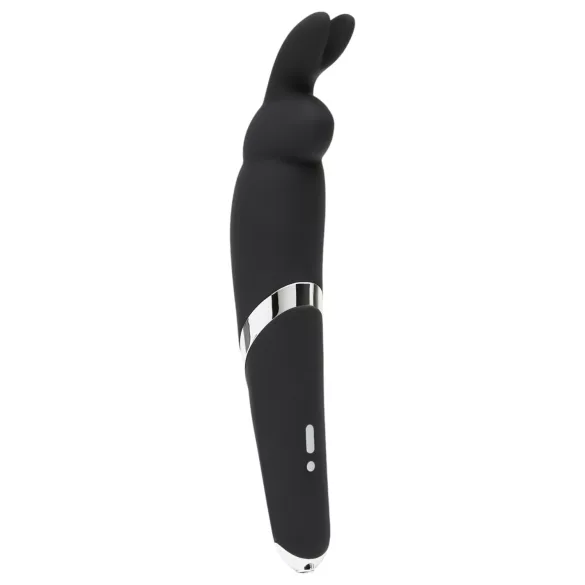 Happyrabbit - wand vibrator - uppladdningsbar massagestav - svart