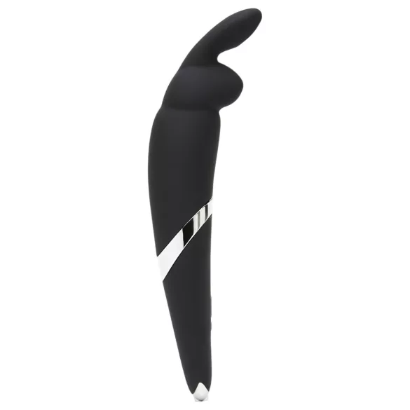 Happyrabbit - wand vibrator - uppladdningsbar massagestav - svart