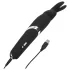 Happyrabbit - wand vibrator - uppladdningsbar massagestav - svart