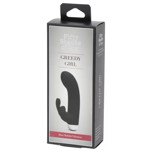 Femtio nyanser av mörker Greedy Girl - rabbit G-punktsvibrator (svart)