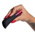 HOT Octopuss Amo - uppladdningsbar klitorisvibrator (svart)
