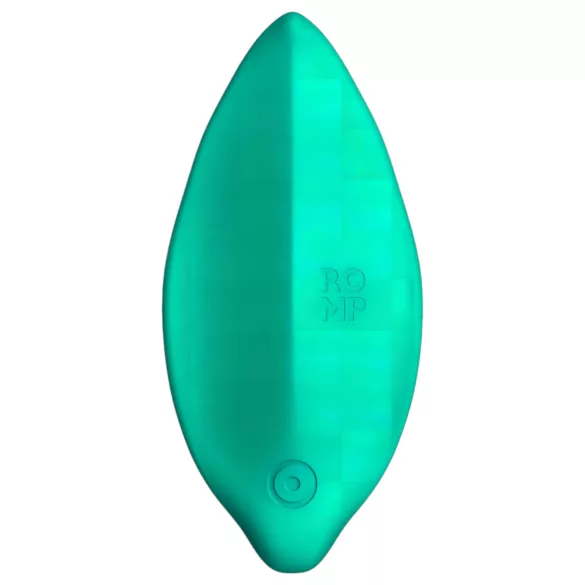 ROMP Wave - klitorisstimulator vibrator - uppladdningsbar vattentät - grön