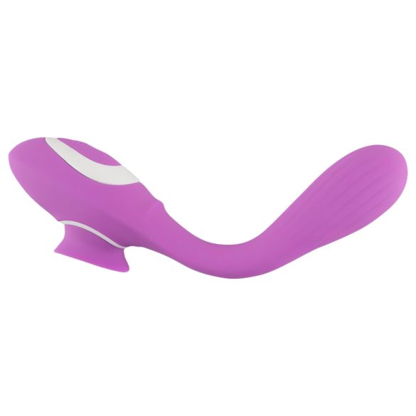 You2Toys - vibrator med två funktioner - uppladdningsbar 2i1 - lila