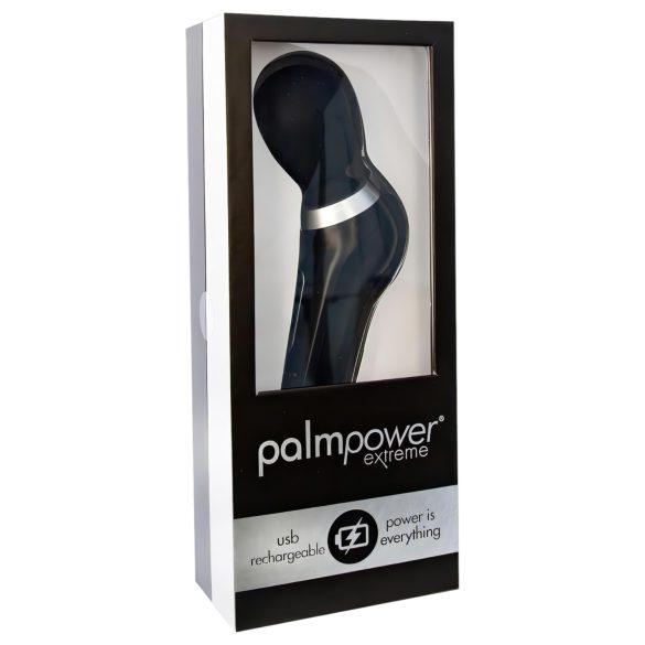 PalmPower Extreme - Kraftfull svart massagevibrator