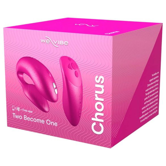 We-Vibe Chorus - uppladdningsbar smart parvibrator (rosa)