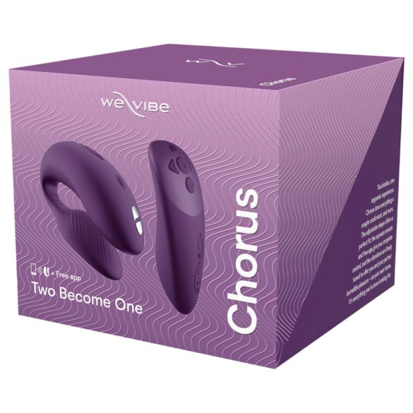 We-Vibe Chorus - uppladdningsbar, smart parvibrator (lila)