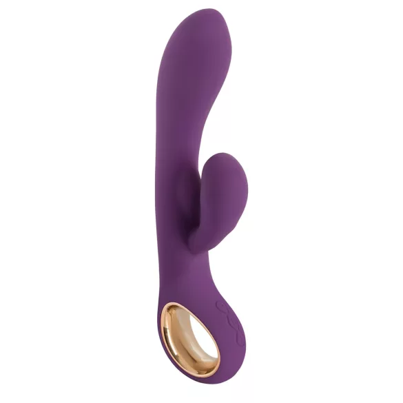 You2Toys - rabbitvibrator med klitorisstimulans - uppladdningsbar - lila