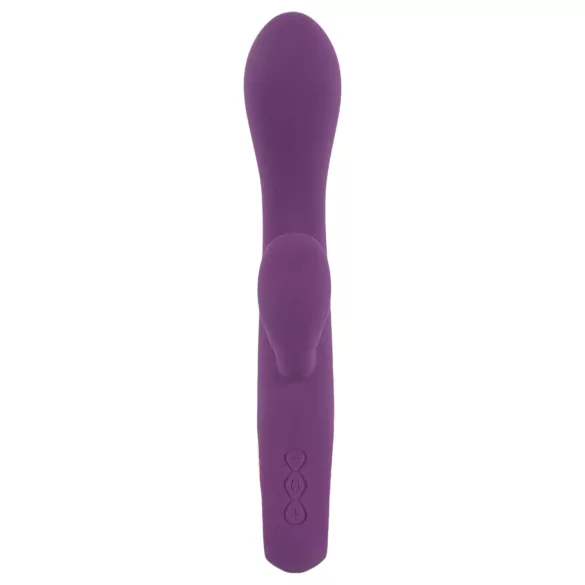 You2Toys - rabbitvibrator med klitorisstimulans - uppladdningsbar - lila