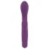 You2Toys - rabbitvibrator med klitorisstimulans - uppladdningsbar - lila