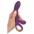 You2Toys - rabbitvibrator med klitorisstimulans - uppladdningsbar - lila