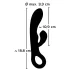 You2Toys - rabbitvibrator med klitorisstimulans - uppladdningsbar - lila