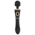 Cleopatra Wand - massagevibrator uppladdningsbar vattentät svart