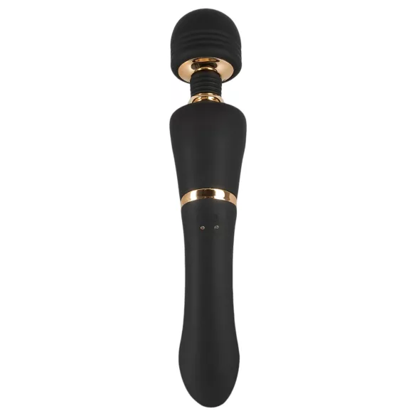 Cleopatra Wand - massagevibrator uppladdningsbar vattentät svart